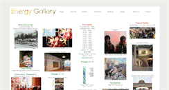 Desktop Screenshot of energygallery.com