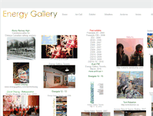 Tablet Screenshot of energygallery.com